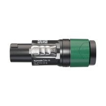NEUTRIK - Connecteur de câble speakON 4 pôles, borne à vis, serre-câble pour câbles de 6 à 12 mm de diamètre