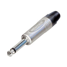 NEUTRIK - CONNECTEUR JACK, 2 POINTS MALE, 6.3mm, NICKELÉ