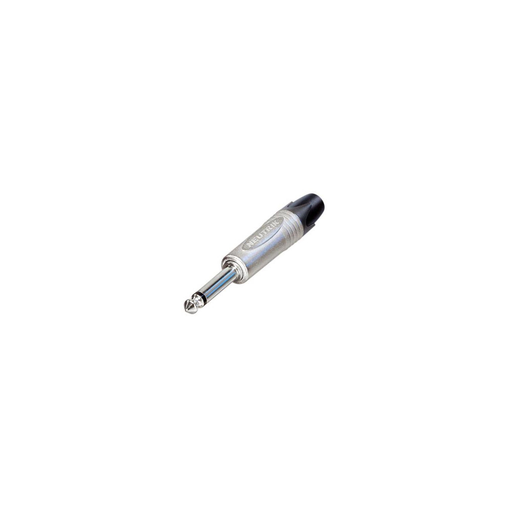 NEUTRIK - CONNECTEUR JACK, 2 POINTS MALE, 6.3mm, NICKELÉ