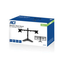 Support de bureau pour moniteur, 2 écrans jusqu'à 32", VESA