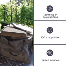 Housse extérieure pour coussins de salon - 75x75x90cm