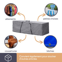 Housse extérieure pour coussins de salon - 200x75x60cm