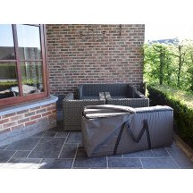 Housse extérieure pour coussins de salon - 200x75x60cm