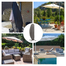 Housse d'extérieur pour parasol à bras libre Ø max. 350 cm