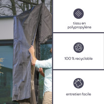 Housse d'extérieur pour parasol à bras libre Ø max. 350 cm