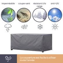 Housse d'extérieur pour table max. 140 cm