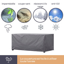 Housse d'extérieur pour table - max. 160 cm