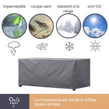 Housse d'extérieur pour table - max. 220 cm