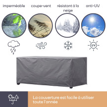 Housse d'extérieur pour table - max. 240 cm