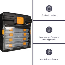 Coffret De Rangement - 340 x 272 x 341 mm - 31,5 L