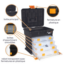 Coffret De Rangement - 340 x 272 x 341 mm - 31,5 L