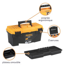 Boîte à Outils - 410 x 209 x 195 mm - 16,7 L